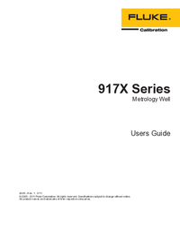 Thumbnail of document Manual - 9170 / 9171 / 9172 / 9173 Metrology Well Calibrators